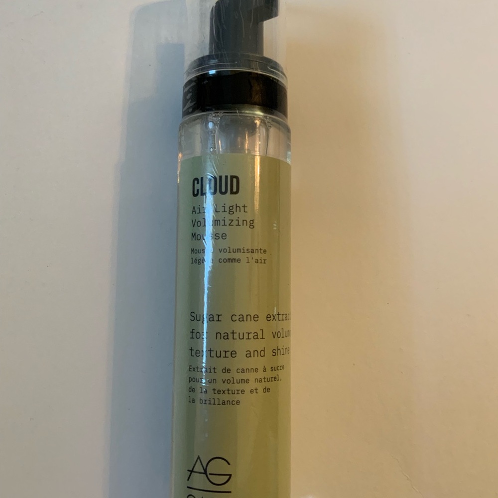 New AG Cloud air light volumizing mousse, 3.6 oz